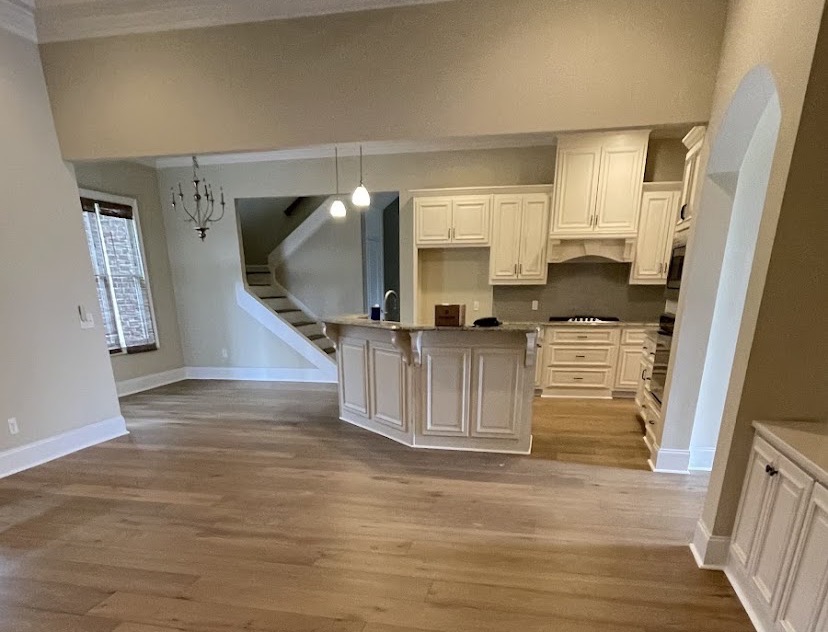 Open-concept kitchen remodel